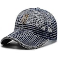 Miniatyrbillede 5 af 5: Unisex Åndbar Fuld Mesh Hat, Hurtigtørrende Løbehat, Sommer Mesh Baseball Cap Justerbar Kølende Vandsportshat Blue