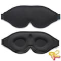 Sovmask - AIMOONSA - Memory Foam Comfort - Ljusblockerande - Justerbart spänne - Svart