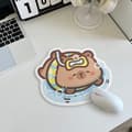 Skridsikker musemåtte Capybara Computer Tastatur Skridsikker Skrivebordsmåtte A3 A3