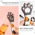 Miniatyrbild 3 av 5: Flasköppnare, 2-pack magnetiska ölflasköppnare, söt tecknad katt tass design ölflasköppnare för hem kök bar (katt tass)