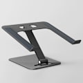Miniatyrbillede 3 af 3: Laptop Stand Lap Desk, Ergonomisk Foldbart Computerstativ med Justerbar Højde Black