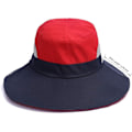 Miniatyrbild 3 av 6: Sommarhatt för kvinnor, bredbrättad meshkeps, utomhusfiskehattar, UV-skydd, strandhatt för kvinnor Rojo