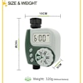 Miniatyrbillede 2 af 4: Automatisk vandingsur, sprinkler timer, vandingsur til sprinkler, sprinkleranlægs controller