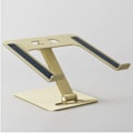 Miniatyrbillede 3 af 3: Laptop Stand Lap Desk, Ergonomisk Foldbart Computerstativ med Justerbar Højde Gold