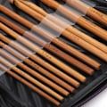 Miniatyrbild 3 av 4: Virknålar i bambu Sticknålar Syverktyg Stickningsdräkt