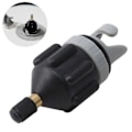 Miniatyrbilde 3 av 3: Oppblåsbar SUP Pumpeadapter Kompressor Paddle Board Pumpe Adapter Konverteringshode Erstatninger Black