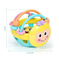 Miniatyrbillede 2 af 4: Pædagogisk legetøj - Blød gummirangle - 0-12 måneder - Unisex - ABS-plast