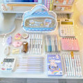 Miniatyrbilde 2 av 3: Søtt penal kawaii penal vakker stor kapasitet penal skolemateriell Blue bunny