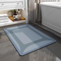 Miniatyrbilde 1 av 5: Baderomsmatte - Hurtigtørkende Absorberende Baderomsmatte med Gummibakside, Tynn Baderomsmatte for Baderomsgulv 17\"X27.5\"