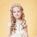 Miniatyrbilde 2 av 4: Tiaraer for Jenter Krystall Tiara Perle Prinsessekrone for Jenter Håndlaget Sommerfugl Perle Jentetiaraer for Barn 5-16 År Gaver