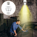 Miniatyrbillede 2 af 4: Bevægelsesaktiveret lysfatning, bevægelsessensor lampeholder | E27 Smart lampeholder adapter
