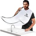 Skäggförkläde - Skäggförkläde Hårfångare för män Rakning - Non-stick Skäggförkläde med starka sugkoppar - Groomingpresenter för män