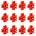 Miniatyrbild 1 av 5: Fjäderfä Vatten Nippel, Automatiska Kyckling Nipplar med Horisontell Sidomontering, 12-pack