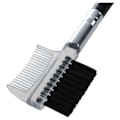 Miniatyrbillede 4 af 4: 1 stk. Dame Dobbeltsidet Øjenbrynsbørste Træramme Makeup Sort Kosmetisk Makeupværktøj