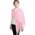Miniatyrbillede 2 af 4: Dames Sjal Pashmina Shawl og Wraps til Bryllupssjal til Kvinder Vinter