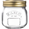 Miniatyrbillede 1 af 3: Sylteglas 0,25L (250ml) Rundt Glas med Skruelåg til Opbevaring af Syltetøj, Chutneys og Små Syltede Frugter 250ml