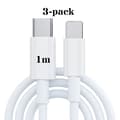 iPhone-laddare - 3-pack - LADDNINGSKABEL - 20W USB-C - Snabbladdare Vi 3 stycken