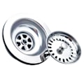 Miniatyrbillede 2 af 5: Vask afløb uden overløb Kurv INOX ø 110 mm 1½\", Rustfrit stål + ABS, Afløb + Kurv Vandfilter til swimmingpool