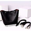 Miniatyrbillede 6 af 7: Store damehåndtasker, dametaske, PU læder crossbody taske, dame mode shopper taske til shopping, fest, rejser, arbejde Bronce