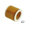 Miniatyrbild 4 av 5: Dammsugarpåsar och filter 10-pack, kompatibla med Karcher A2004 A2024 A2054 MV2 WD2