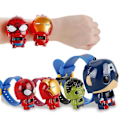 Miniatyrbillede 1 af 5: The Avengers Elektronisk Ur Spider Man Captain America Hulk Deformation Legetøj Hulk Hulk