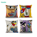 Miniatyrbild 4 av 4: Kuddfodral - Ospecificerad - 45x45cm - Bomull och Linne - Modern Stil - 4 stycken