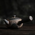 Miniatyrbilde 5 av 5: Japansk Grov Keramikk Håndlaget Tekannevarmer Keramisk Retro B