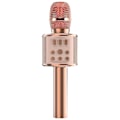 Pikkukuva 1 / 6: Karaokemikrofoni, langaton Bluetooth-mikrofoni lapsille LED-valoilla, kannettava karaokelaite laulamiseen, lelu/lahja tytöille ja pojille, KTV, kaiutin Rose Gold