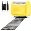 Miniatyrbillede 1 af 6: Adresseblokeringsstempel, inklusive gult stempel + 3 refills