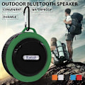 Pikkukuva 2 / 5: C6 Kannettava Mini Vedenpitävä Stereo Kaiutin TF Langaton Bluetooth-yhteensopiva Kaiutin JIKAIX Black