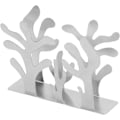 Miniatyrbild 1 av 4: Korall Servetthållare Servettställ Pappershållare Skrivbordspapper Formad Västerländsk Restaurang Ihålig Förvaringshylla (Silver)