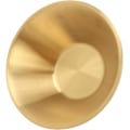 Miniatyrbillede 3 af 5: Guld Dobbeltlags Metal Dekorativ Salatskål til Køkkenforberedelse, til Middagsselskaber (14 cm)