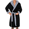 Pikkukuva 1 / 2: Miesten hupullinen fleece-kylpytakki