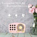 Pikkukuva 4 / 5: Retro Bluetooth -kaiutin, Vintage-radio - FM-radio vanhalla tyylillä
