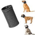 Miniatyrbillede 2 af 5: Beroligende Hundeøre Dækken Kæledyrshætte Ørevarmere Komfort Kæledyrsøre Beskytter Angstlindring ved Badning for Gray S