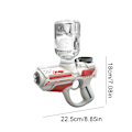 Miniatyrbillede 2 af 5: Elektriske vandpistoler, 10 m rækkevidde, stærkeste vandpistoler, 200cc vandtank, 100% ny Red