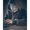 Pikkukuva 4 / 4: Udekit Hacker -naamarit V Vendetta anonyymi Halloween cosplay -asu juhlatarvikkeet