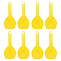 Miniatyrbilde 2 av 5: 8 stk. Strand Sand Spader Barn Spade Leke Hagearbeid Graveleker (gul)