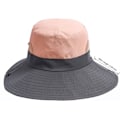 Miniatyrbild 3 av 6: Sommarhatt för kvinnor, bredbrättad meshkeps, utomhusfiskehattar, UV-skydd, strandhatt för kvinnor Rosa