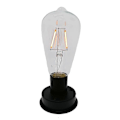 Miniatyrbild 1 av 5: 1 st Solar LED Volfram Filament Glödlampa 2800K Nattlampor (7cm)
