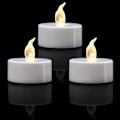 Miniatyrbilde 1 av 4: 12pk LED Telys, Flammeløse Telys, Varm Gul/Varm Hvit, Varer 200 Timer +, Batteridrevne Telys for Dekorasjon (12 stk, Varm Hvit)