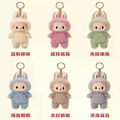 Miniatyrbillede 3 af 5: POP MART Labubu The Monsters Etciting Macaron Plys Serie (1 Blind Box Figurer)