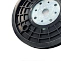 Pikkukuva 3 / 5: Kuntopyörän jännitysvyön levy, helppo asentaa, dynaaminen pyörän vyön pyörän levy, keltainen Black 20cm