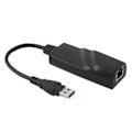 Miniatyrbilde 2 av 7: USB 3.0 HUB 10/100/1000Mbps USB til RJ45 Gigabit Ethernet LAN Nettverksadapter for Laptop