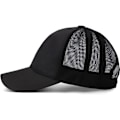 Miniatyrbillede 5 af 5: Mesh Hurtigtørrende Kasket Trucker Hats Justerbar Hat, Sort