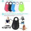 Miniatyrbillede 5 af 5: 5 stk. Nøglefindere Wallet Tracker Bagagefinder fungerer med smartphone-app