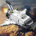 Miniatyrbillede 3 af 5: 12 I 1 MINI Aerospace Space Saturn Ekspedition Raket Byggeklodser