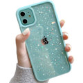 Miniatyrbild 1 av 7: Kompatibel med iPhone 11 Skal, Genomskinlig Glittrande Bling Stjärnglitter Design för Kvinnor Flickor Mjuk TPU Stötsäker Repskyddande Skyddande Skal för iPho