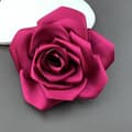 Stor Blomsterbrosch Corsage Rosröd Rose Red