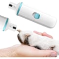 Miniatyrbild 2 av 5: Elektrisk nagelslip för husdjur, USB-uppladdningsbar nagelklippare, automatisk nagelklippare blue